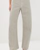 Lemaire Lemaire High Waisted Curved Pants Moonstone - 2