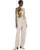 LEMAIRE LEMAIRE Khaki Fitted Stand Collar Turtleneck - 5