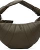 LEMAIRE LEMAIRE Khaki Mini Fortune Croissant Bag - 1