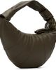 LEMAIRE LEMAIRE Khaki Mini Fortune Croissant Bag - 3