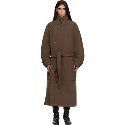 LEMAIRE LEMAIRE Khaki Wrap Coat