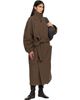 LEMAIRE LEMAIRE Khaki Wrap Coat - 4
