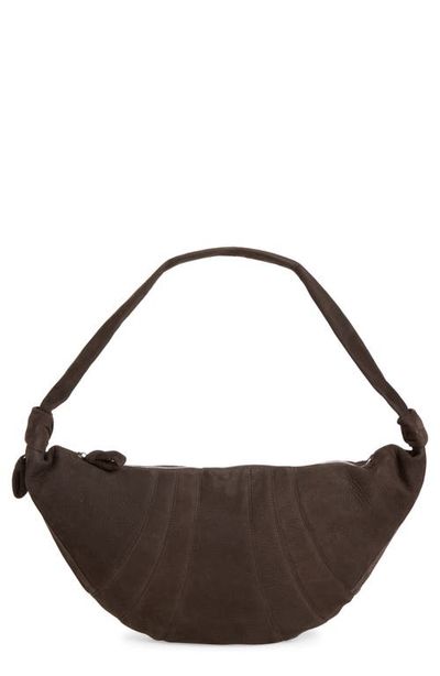 Lemaire Lemaire Large Croissant Nubuck Leather Bag