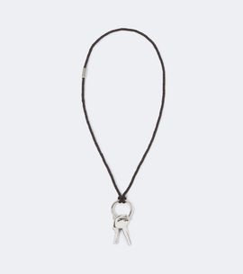 Lemaire Lemaire Leather pendant necklace