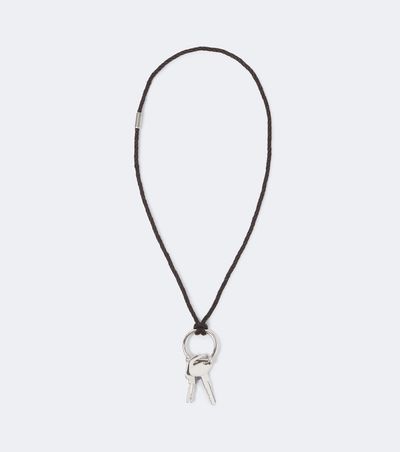 Lemaire Lemaire Leather pendant necklace