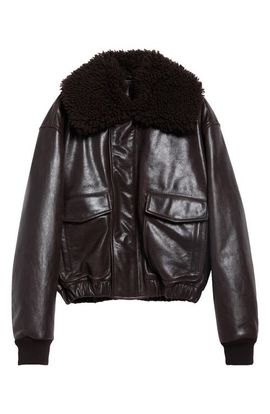 Lemaire Lemaire Leather Pilot Jacket