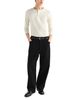 Lemaire Lemaire Long Sleeve Cotton Blend Henley Shirt - 2