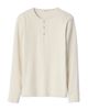 Lemaire Lemaire Long Sleeve Cotton Blend Henley Shirt - 3