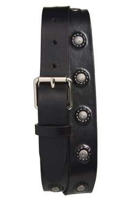 Lemaire Lemaire Marguerite Studded Leather Belt