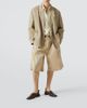 Lemaire Lemaire Maxi cotton twill Bermuda shorts - 2