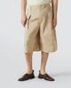 Lemaire Lemaire Maxi cotton twill Bermuda shorts - 3