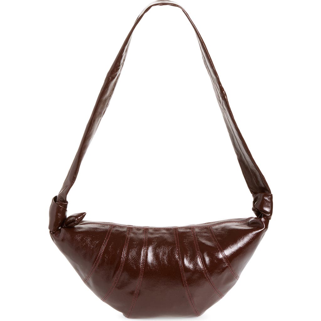 Lemaire Lemaire Medium Croissant Coated Canvas Bag