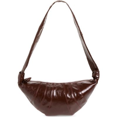 Lemaire Lemaire Medium Croissant Coated Canvas Bag