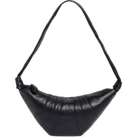 Lemaire Lemaire Medium Croissant Leather Crossbody Bag