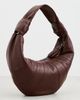 Lemaire Lemaire Mini Fortune Croissant Bag Roasted Pecan One - 4