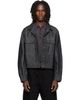 LEMAIRE LEMAIRE Navy Denim Trucker Jacket - 1