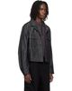 LEMAIRE LEMAIRE Navy Denim Trucker Jacket - 2