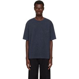 LEMAIRE LEMAIRE Navy Short Sleeve T-shirt
