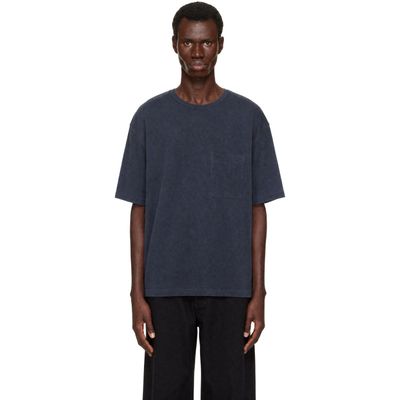 LEMAIRE LEMAIRE Navy Short Sleeve T-shirt