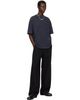 LEMAIRE LEMAIRE Navy Short Sleeve T-shirt - 4