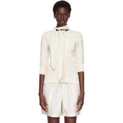 LEMAIRE LEMAIRE Off-White Ascot T-shirt
