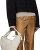 LEMAIRE LEMAIRE Off-White Fortune Croissant Bag - 4