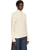 LEMAIRE LEMAIRE Off-White Long-Sleeve Scarf T-shirt - 2