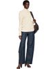 LEMAIRE LEMAIRE Off-White Long-Sleeve Scarf T-shirt - 4