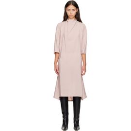 LEMAIRE LEMAIRE Pink Soft Collar Midi Dress