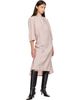 LEMAIRE LEMAIRE Pink Soft Collar Midi Dress - 5