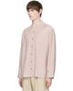 LEMAIRE LEMAIRE Pink V-Neck Shirt - 4