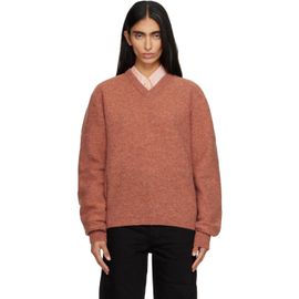 LEMAIRE LEMAIRE Pink V-Neck Sweater