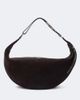 Lemaire Lemaire Quiver Clip large suede shoulder bag - 1