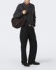 Lemaire Lemaire Quiver Clip large suede shoulder bag - 7