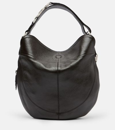 Lemaire Lemaire Quiver Clip Medium leather shoulder bag