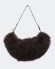 Lemaire Lemaire Quiver Clip shearling shoulder bag - 1
