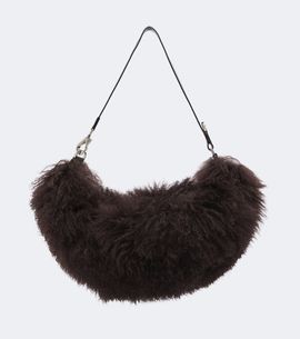 Lemaire Lemaire Quiver Clip shearling shoulder bag