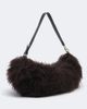 Lemaire Lemaire Quiver Clip shearling shoulder bag - 4