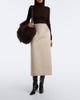 Lemaire Lemaire Quiver Clip shearling shoulder bag - 5