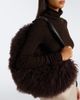 Lemaire Lemaire Quiver Clip shearling shoulder bag - 6