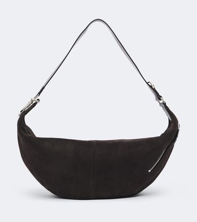 Lemaire Lemaire Quiver Clip suede shoulder bag