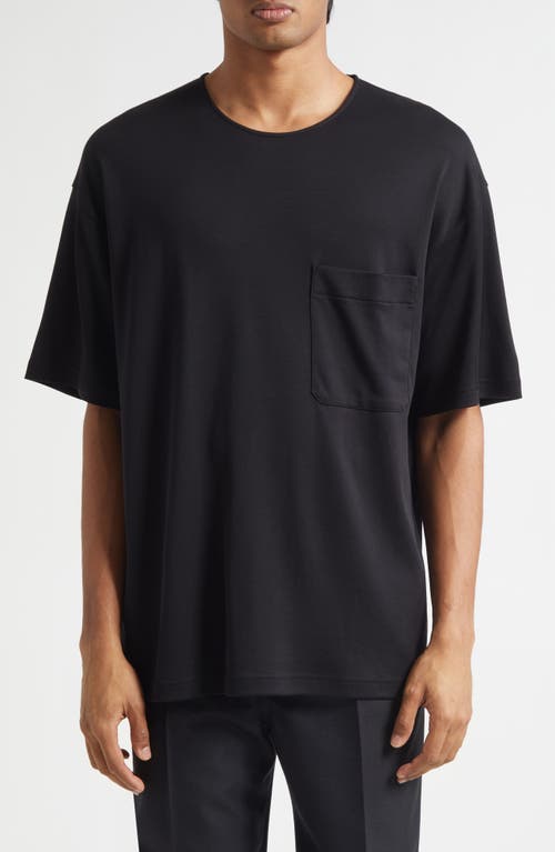 Lemaire Lemaire Relaxed Fit Cotton & Silk T-Shirt