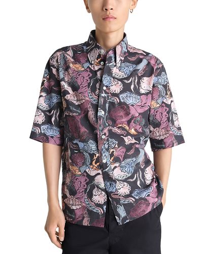 Lemaire Lemaire Relaxed Fit Short Sleeve Utility Shirt