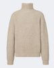 Lemaire Lemaire Ribbed-knit alpaca and yak sweater - 1