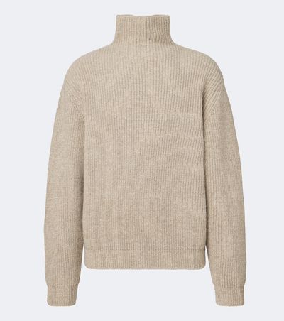 Lemaire Lemaire Ribbed-knit alpaca and yak sweater