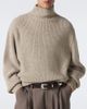 Lemaire Lemaire Ribbed-knit alpaca and yak sweater - 3