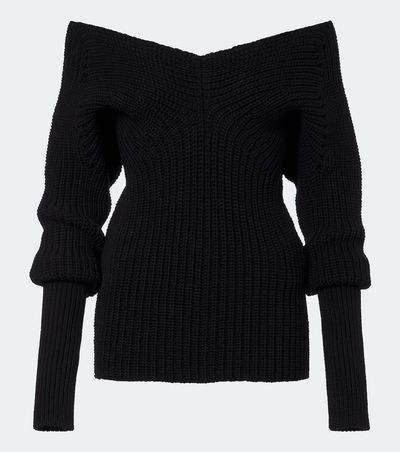 Lemaire Lemaire RIbbed-knit wool sweater