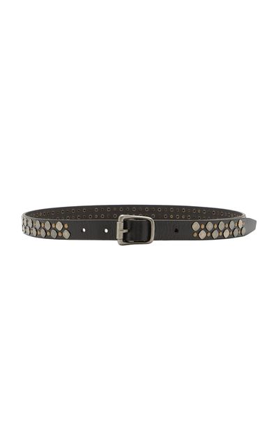 Lemaire Lemaire Rio Studded Leather Belt