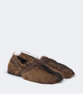 Lemaire Lemaire Shearling slip-on shoes