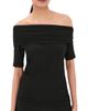 Lemaire Lemaire Short Sleeve Twisted Top Black - 1